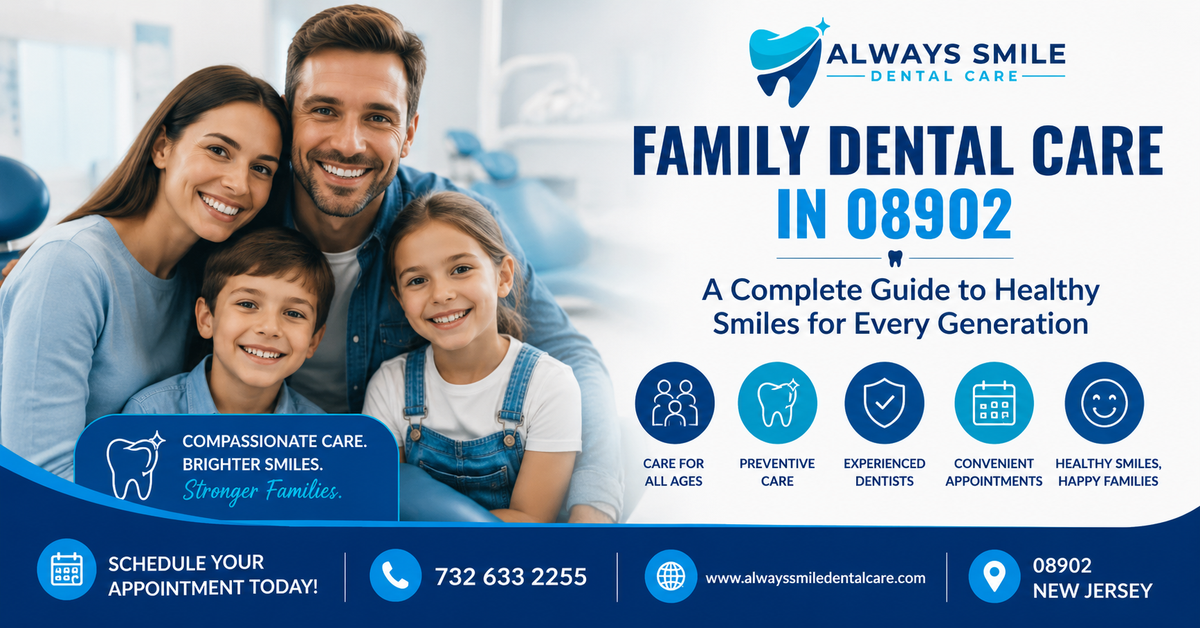 Why Residents of 08902 Trust Local Dentists for Family Dental Care