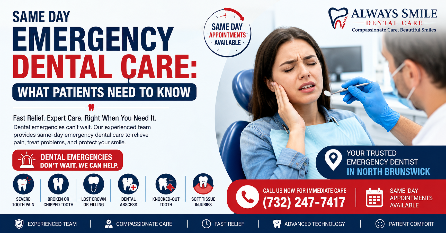 Same Day Emergency Dental Care: What Patients Need to Know