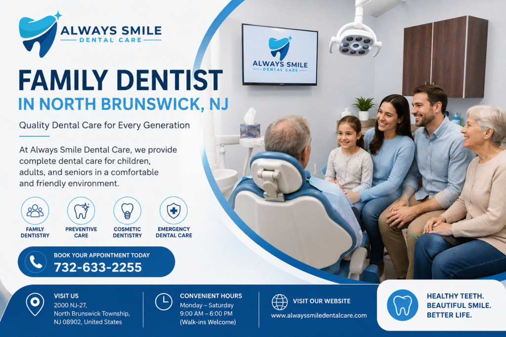 Family Dentist in North Brunswick NJ Always Smile Dental Care